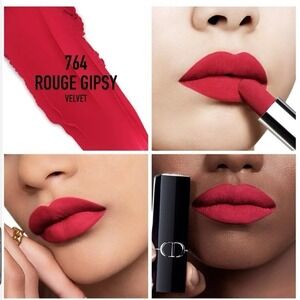 Dior Rouge Dior Couture Lipstick 764 Rouge Gipsy Velvet 3.5g Full Size NIB